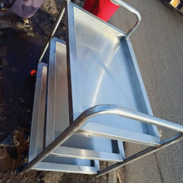3-Tier Stainless Steel Hospitality Service Trolley