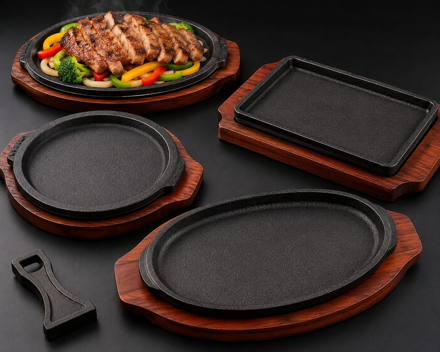 Cast Iron Sizzling Plates
