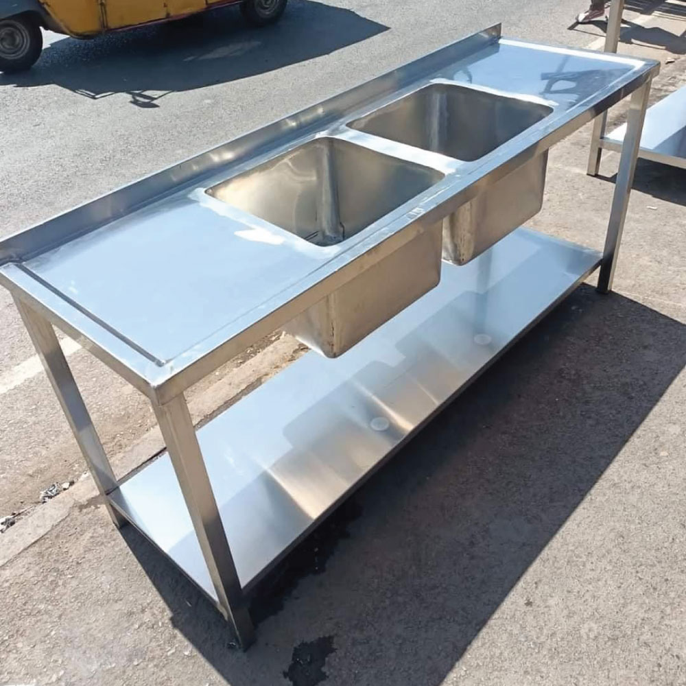 Double-bowl-sink-with-Double-area